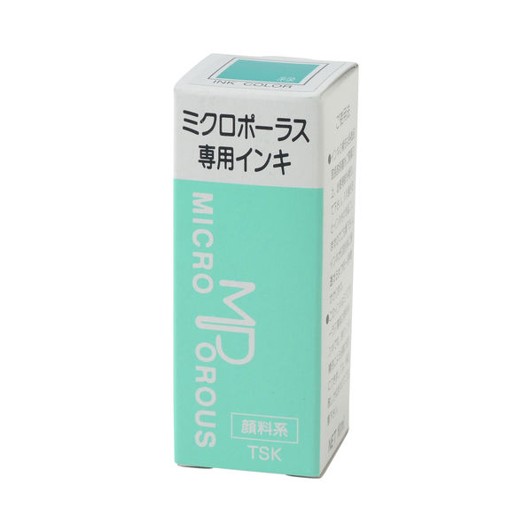 ミクロポーラス インキ浸透タイプ 専用補充インキ 10ml 緑 TSK