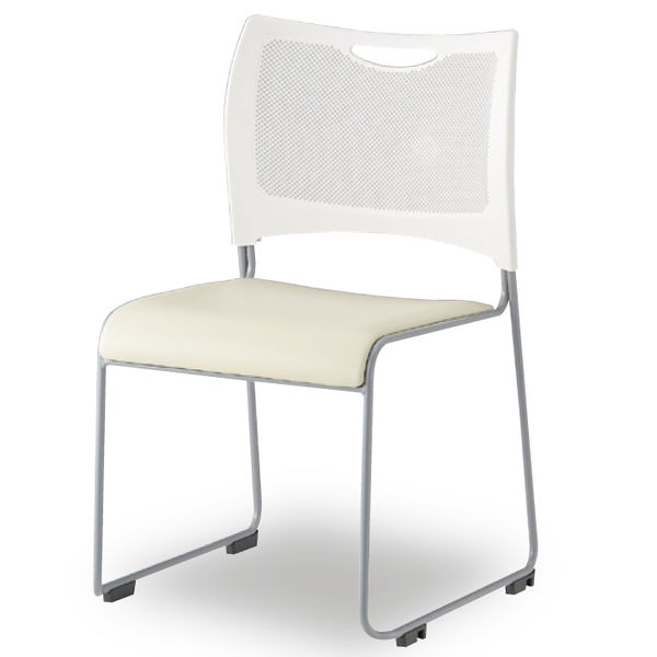 【4脚セット】vitra ヴィトラ HALTube ホワイト スタッキングチェア 4脚セット】vitra ヴィトラ HALTube ホワイト スタッキング