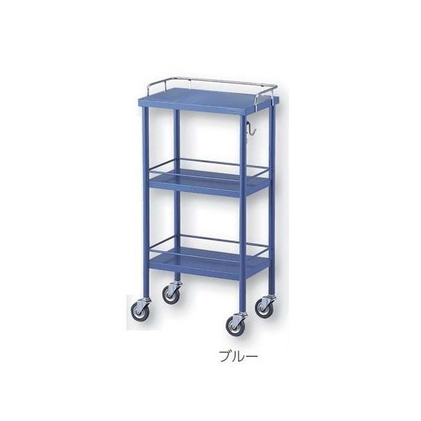 アズワン カラフルミニワゴン ブルー 0-1513-05 1台（直送品） - アスクル
