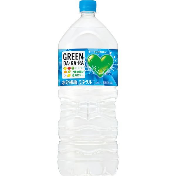 サントリー GREEN DA・KA・RA（グリーン ダカラ） 2L 1箱（6本入