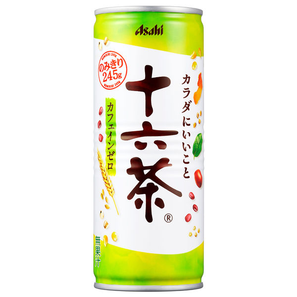 アサヒ飲料 十六茶 245g 1セット（60缶：30缶入×2箱） - アスクル