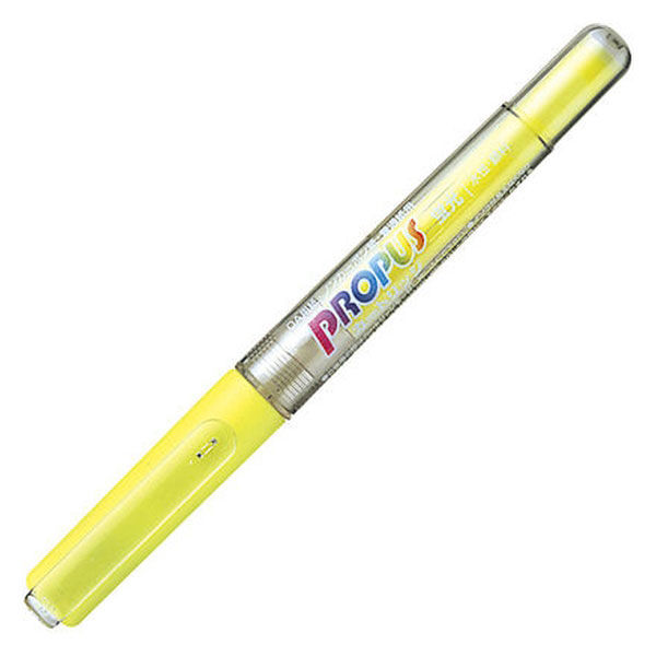 三菱鉛筆（uni） 蛍光ペン プロパス 黄色 PUS155.2 1箱（10本入 