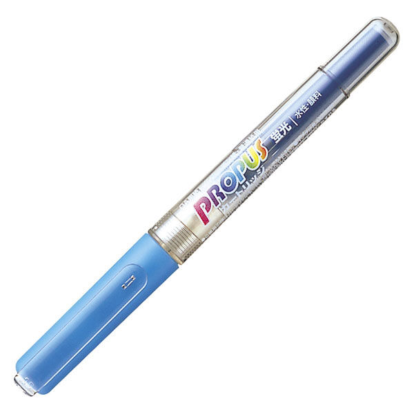 三菱鉛筆（uni） 蛍光ペン プロパス 空色 PUS155.48 1箱（10本入