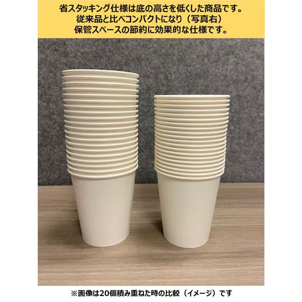 ホワイト紙コップ　150ml（5オンス）1袋（100個入）オリジナル