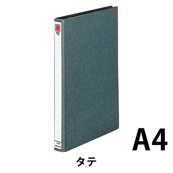 コクヨ スプリングファイル A4タテ 2穴 200枚収容 1箱（60冊入） フ