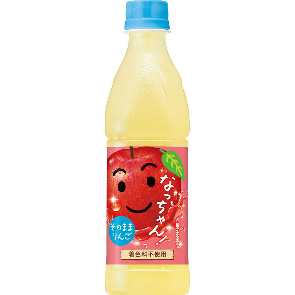 サントリー なっちゃんりんご 425ml 1箱（24本入） - アスクル