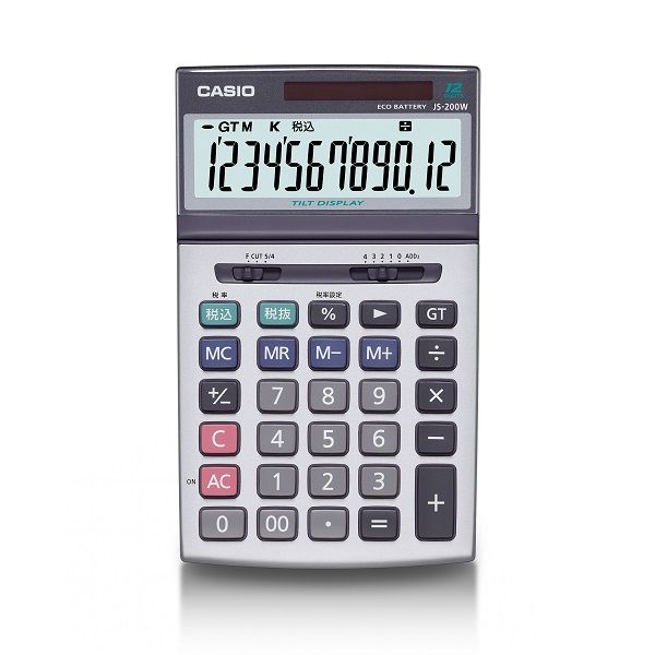 カシオ計算機 CASIO 本格実務電卓 JS-200W-N 手数料安い - 電卓