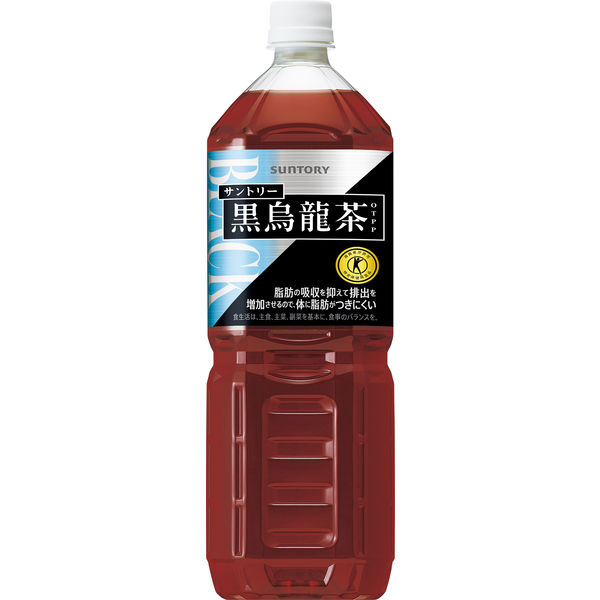 トクホ・特保】サントリー 黒烏龍茶 1.4L 1箱（8本入） - アスクル