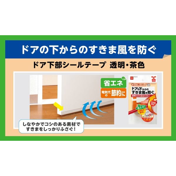 Amazon.co.jp: 【3個セット】ニトムズ ドア下部シールテープ