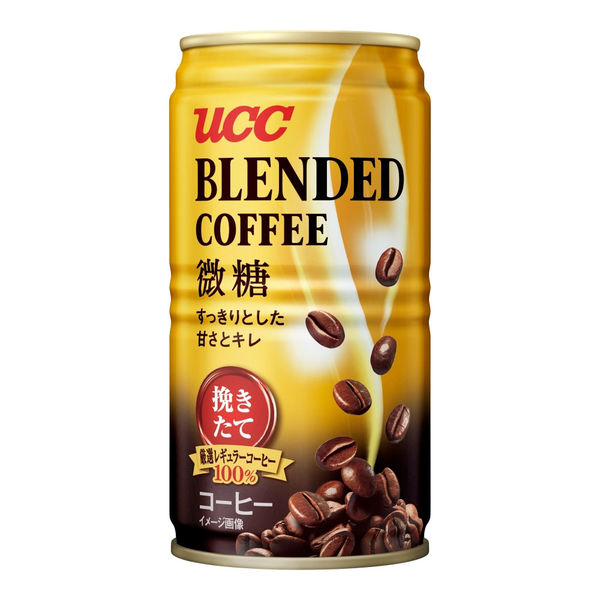 缶コーヒー UCC ブレンドコーヒー微糖 185g 1箱（30缶入） - アスクル