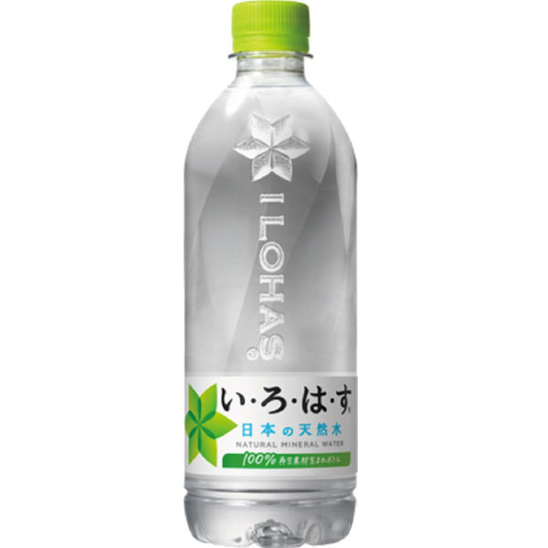 天然水】 いろはす 540ml 1箱（24本入） - アスクル