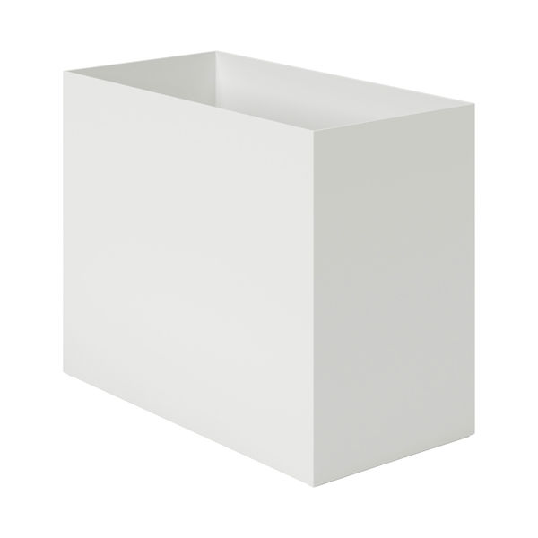 無印良品 ポリプロピレンファイルボックス スタンダードタイプ ワイド A4用 ホワイトグレー 約幅15×奥行32×高さ24cm 良品計画