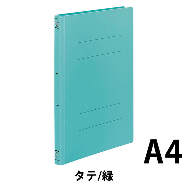 コクヨ フラットファイルX(スーパーワイド) A4タテ とじ厚40mm 緑 10冊