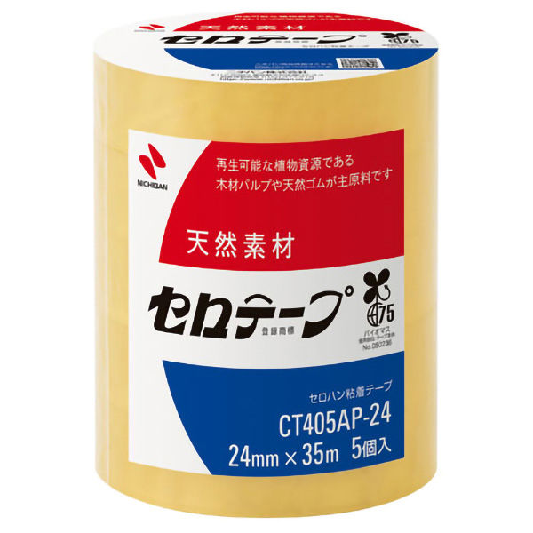 ニチバン セロテープ 24mm×35m CT405AP-24　1パック（5巻入）