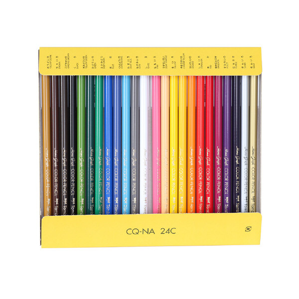 トンボ 色鉛筆 24色 - 筆記具