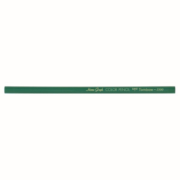 【新品】（まとめ）トンボ鉛筆 色鉛筆 単色 12本入 1500-07 緑 【×5セット】
