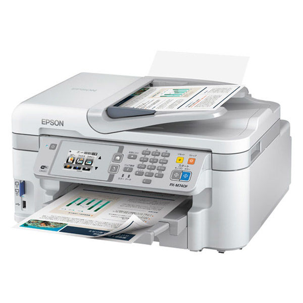 エプソン プリンター PX-M740F A4カラー インクジェット FAX複合機