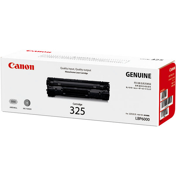 キヤノン（Canon） 純正トナー カートリッジ325 CRG-325 モノクロ 3484B003 1個