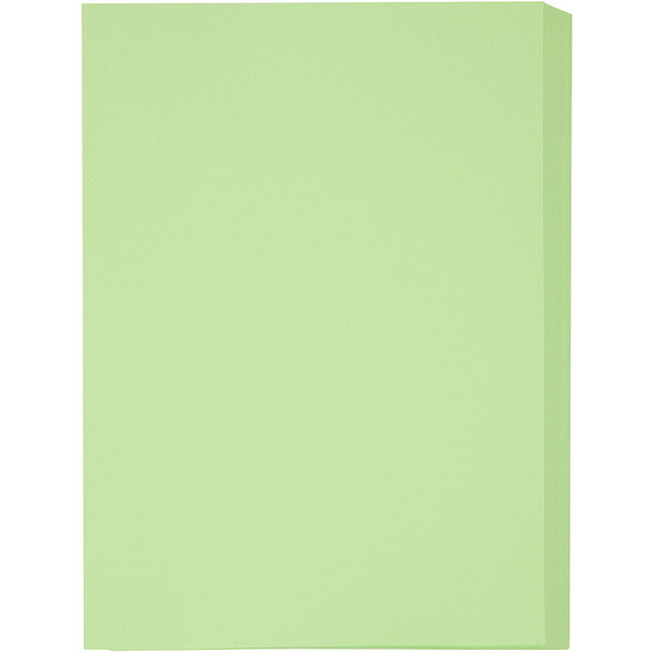 アスクル カラーペーパー B4 グリーン 1箱（500枚×5冊入） オリジナル