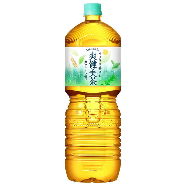 ブレンド茶】ノンカフェイン 爽健美茶 2.0L 1セット（24本） - アスクル