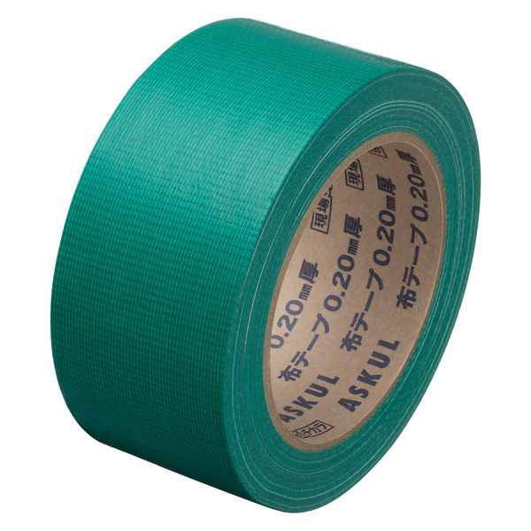 ガムテープ】 現場のチカラ カラー布テープ 0.20mm厚 幅50mm×長さ25m