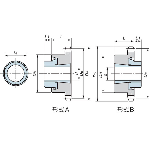 椿本チエイン RS40 ロックスプロケット Nタイプ RS40ー1B25TQーN316A 1
