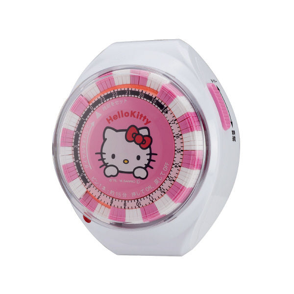 カスタム 24時間タイマー（ハローキティ） WT-02KT（直送品