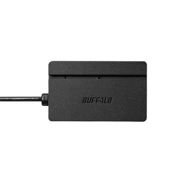 バッファロー ＵＳＢ２．０ マルチカードリーダー／ライター スタンダードモデル ブラック BSCR100U2BK 1台 アスクル