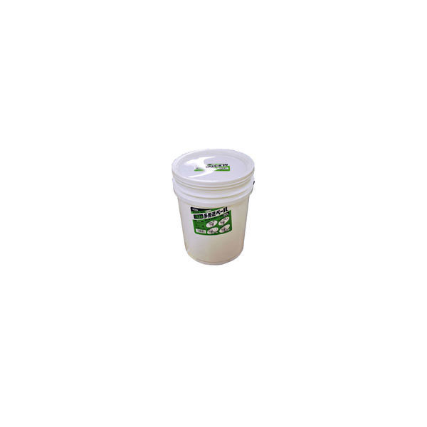 アサヒペン プロ用多用途ペール 20L 本体 （白） 9016394（直送
