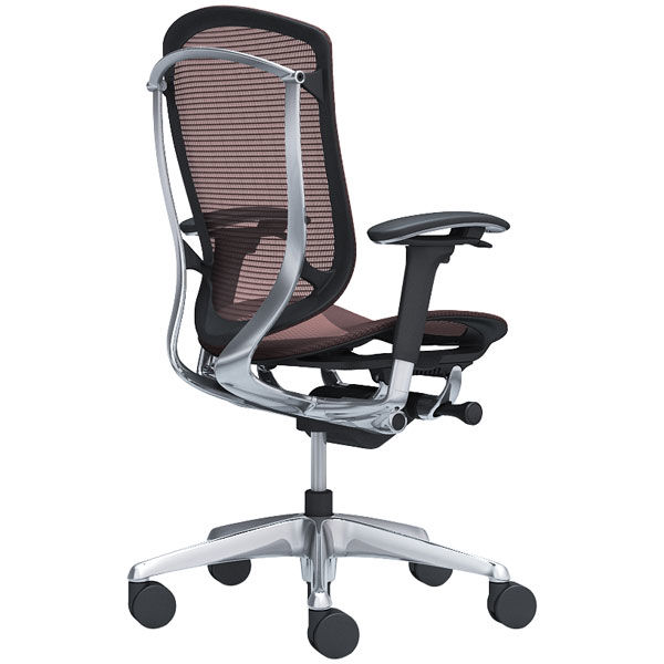 CC81BR FPG8 オカムラ コンテッサ セコンダ 可動肘 座メッシュ