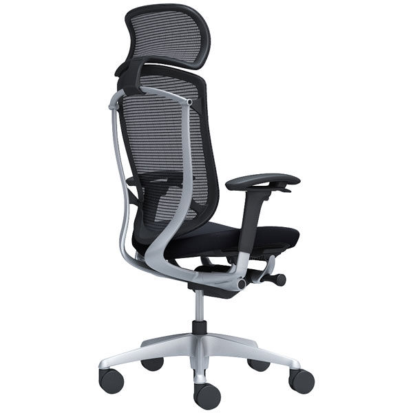 CC87GR FPC1 オカムラコンテッサセコンダ 大型ヘッドレスト 座