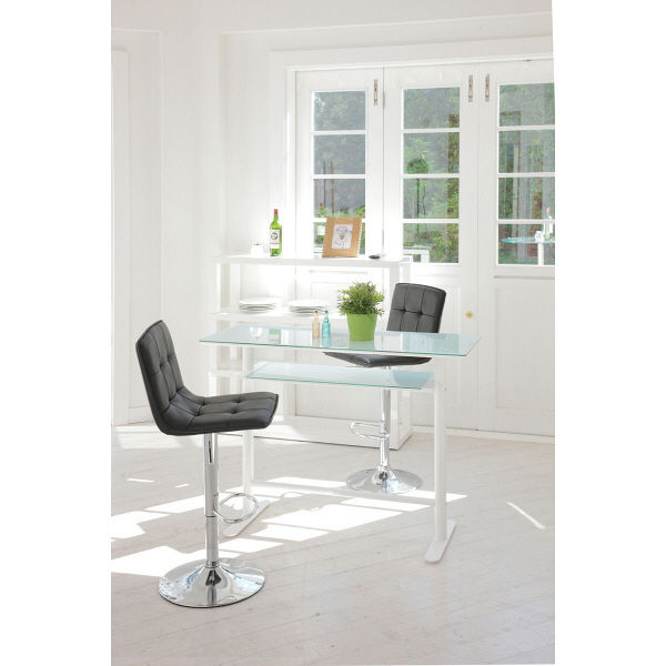 名古屋限定送料無料 TOCOM カウンターテーブル ガラステーブル ハイ