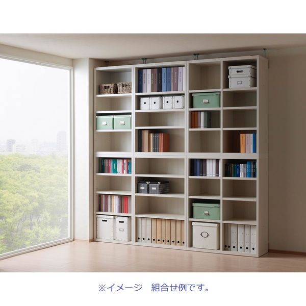 フナモコ LIVING SHELF （リビングシェルフ/オープン板戸） ホワイト