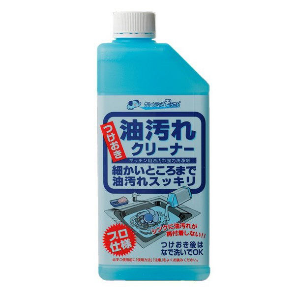 クリーンアップぞうさん つけおき油汚れクリーナー500ML 1セット（6個 