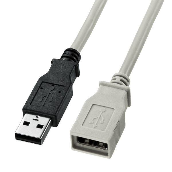 USB Aケーブル USB-A（オス）USB-A（メス） 2m USB2.0 KU-EN2K