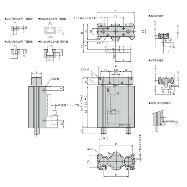 日本精器 AXAMシリンダ BNー6A23ー63ー600ーHTR BN-6A23-63-600-HTR 1個（直送品） - アスクル