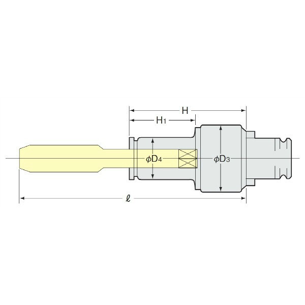 日研工作所 ZKGタップコレット ZKG12-10 1個（直送品） - アスクル