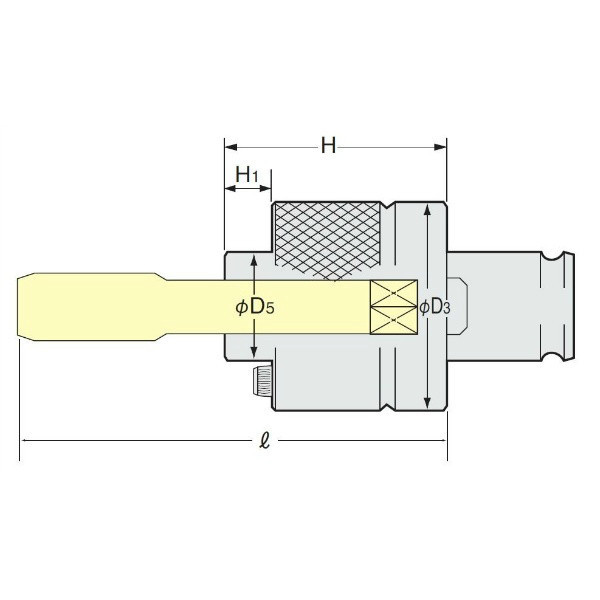 日研工作所 ZKNタップコレット ZKN65ー48 1個（直送品） - アスクル