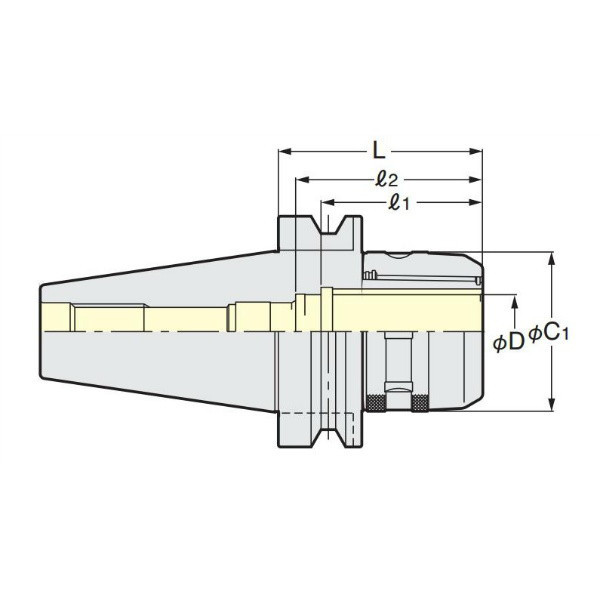 日研工作所 ミーリングチャック NBT40-C16-120 1台（直送品） - アスクル