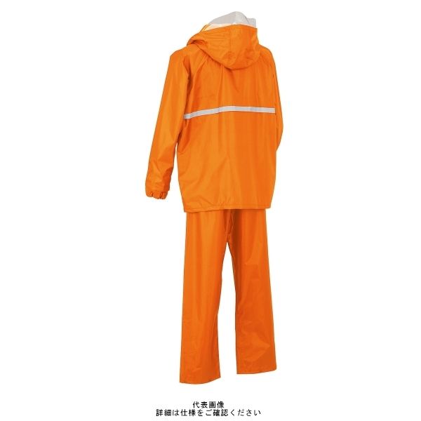 クロダルマ レインコート・パンツ オレンジ LL 47401ー28ーLL 1