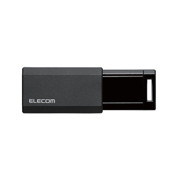 エレコム USBメモリ USB3.1(Gen1)対応 ノック式 8GB ブラック 【MF-PKU3008GBK】