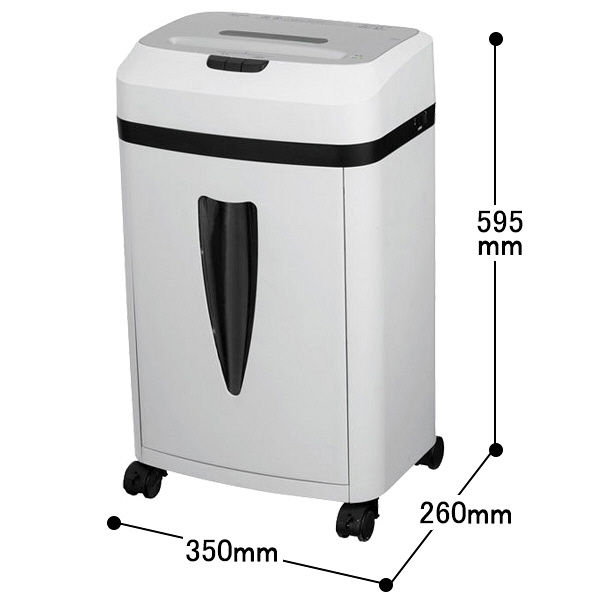 A4 マイクロクロスカットシュレッダー (20L/最大9枚細断) S65M