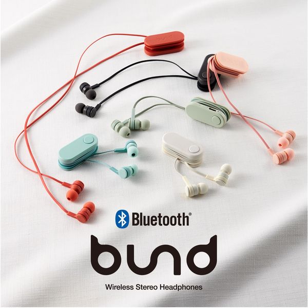 ワイヤレスイヤホン Bluetooth5.0 両耳 コードあり 巻き取り式