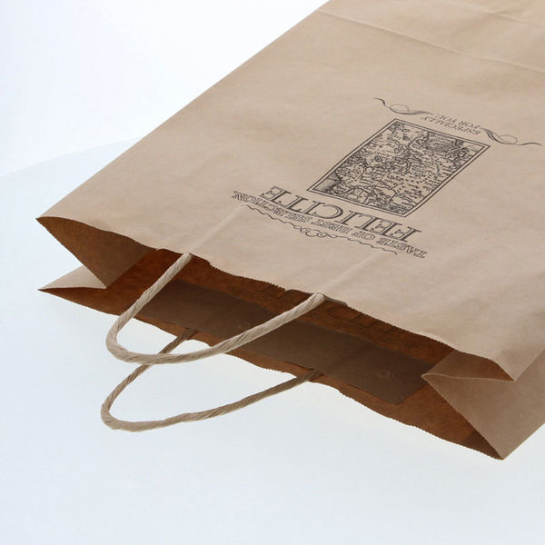 ケース販売】HEIKO 紙袋 25チャームバッグ 2才 オールドマップ