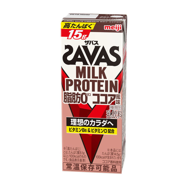 明治 （ザバス）MILK PROTEIN（ミルクプロテイン）脂肪0 ココア風味 24