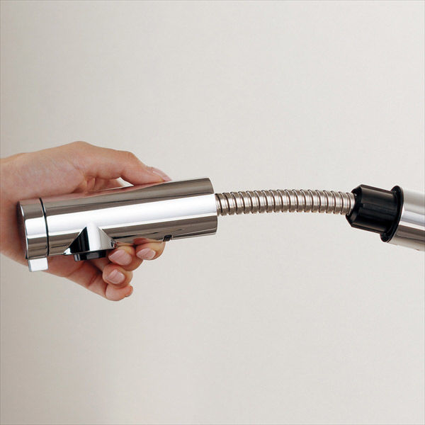 カクダイ シングル引出混合栓トール 184-030BK-CH 1個(直送品) カクダイ シングル引出混合栓トール 184-030BK-CH 1個(直送品)