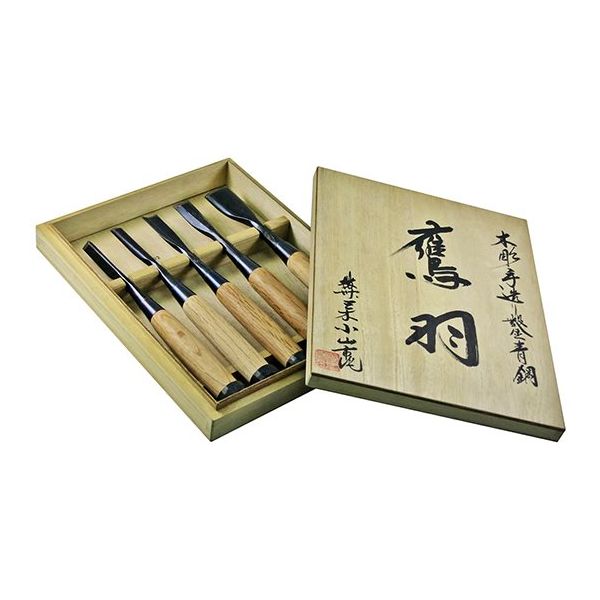 能面 真角 【大小セット】木彫り 手作り品 収納袋付き 嘉孝製作所 彫刻のみ 5本組 63-5474-16 1組（直送品） - アスクル