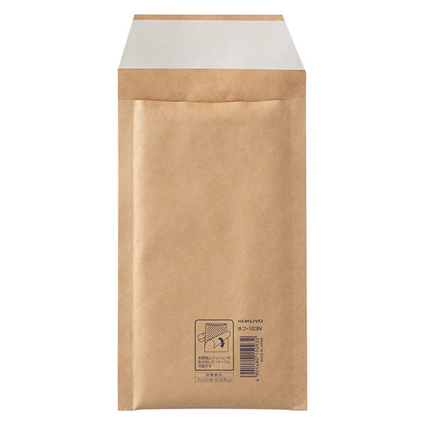 クッション封筒 小包封筒（軽量タイプ） 定形内サイズ 茶 開封テープ