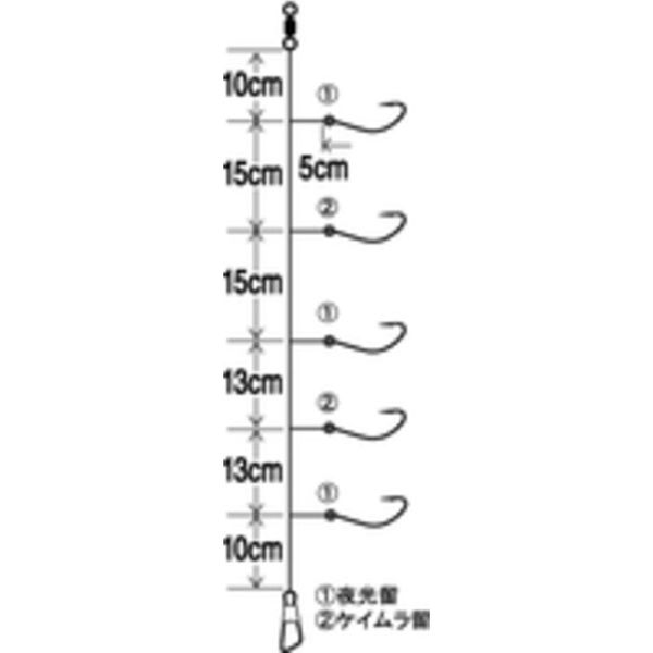 ハヤブサ C254-0.8-0.2 ワカサギ ふかせ秋田キツネ5 1袋（直送品