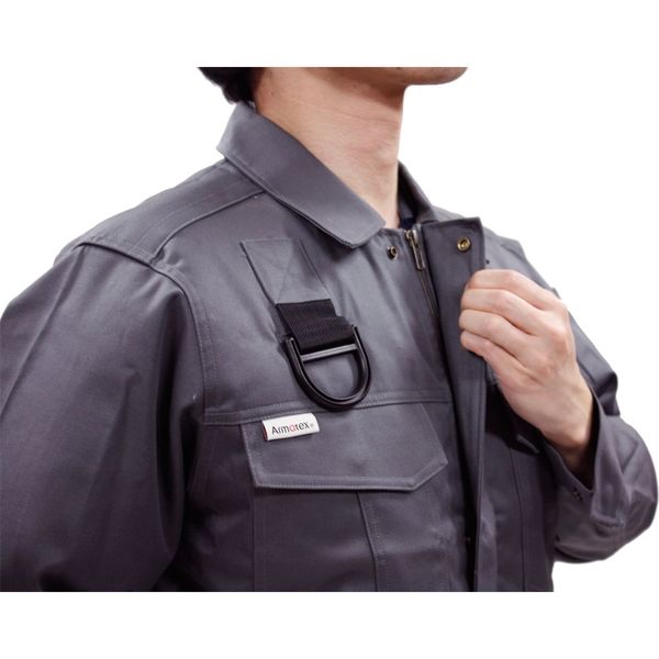 AMTX NK-001 ファン付防炎作業服 ネイビー 3L 1着 日光物産（直送品 